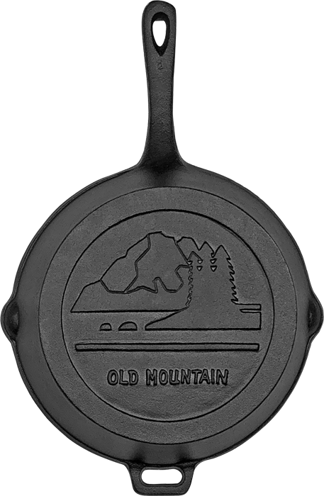 Old Mountain 12” Cast Iron Skillet 4