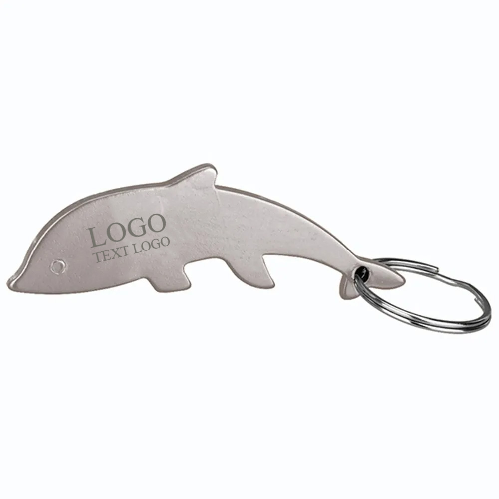 Aluminum Dolphin-Shaped Bottle Opener Key Holder 8