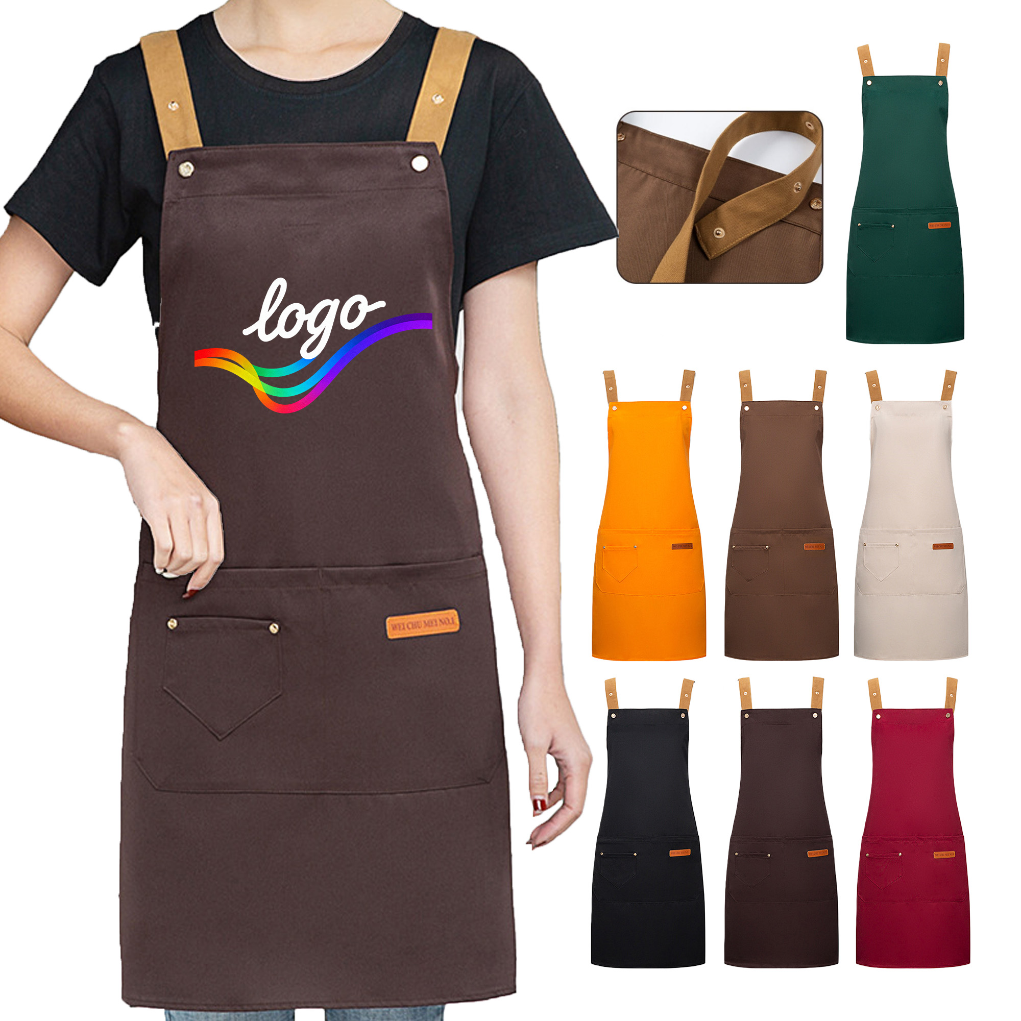 Adjustable Wear-Resistant Stain-Proof Apron 5