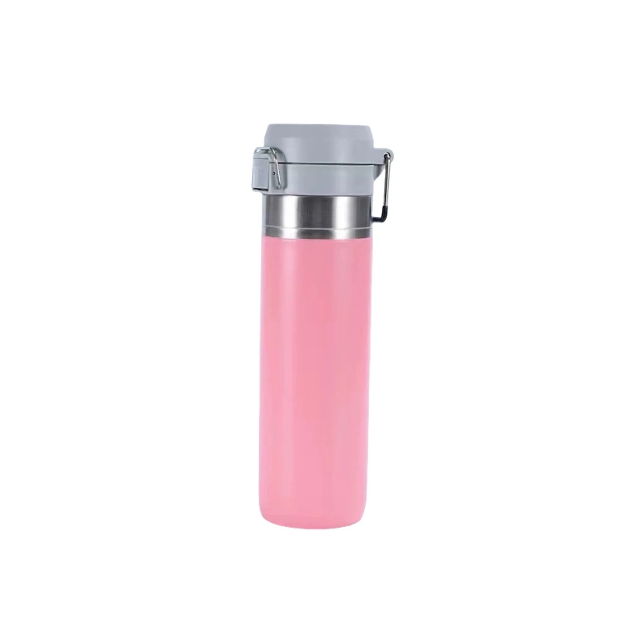 MOQ 27oz Stainless Steel Water Bottle w/Push-Button Lid 4
