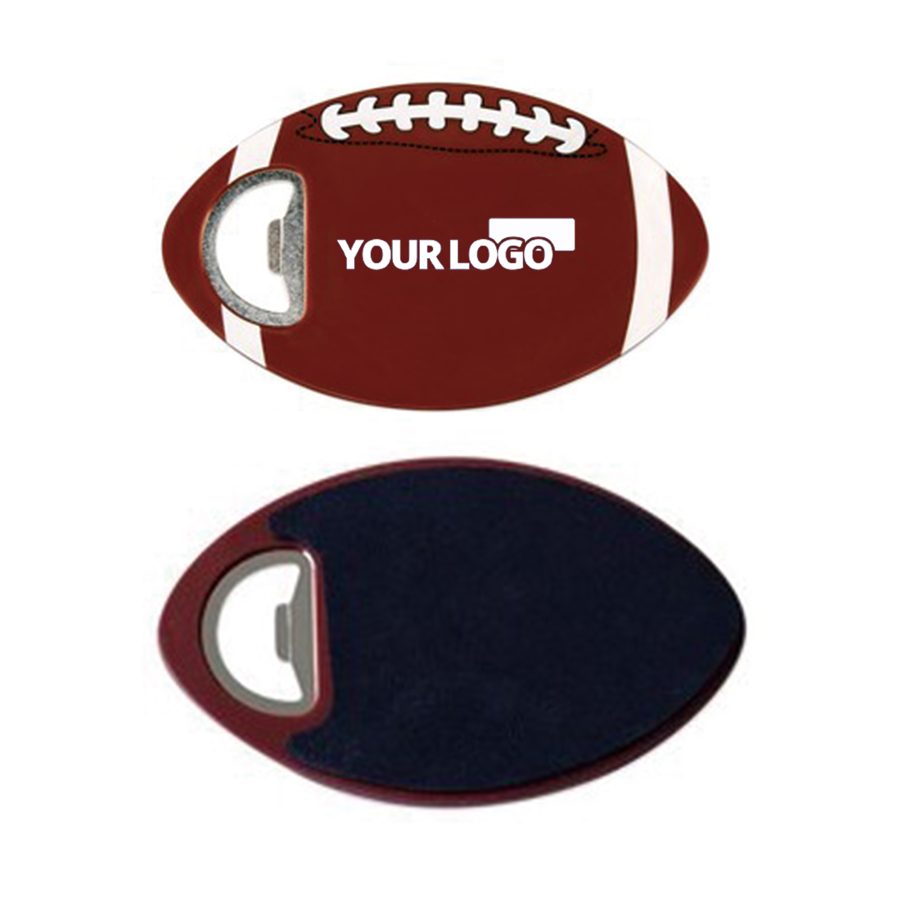 Plastic Anti-scalding EVA Football Coaster Bottle Opener 2