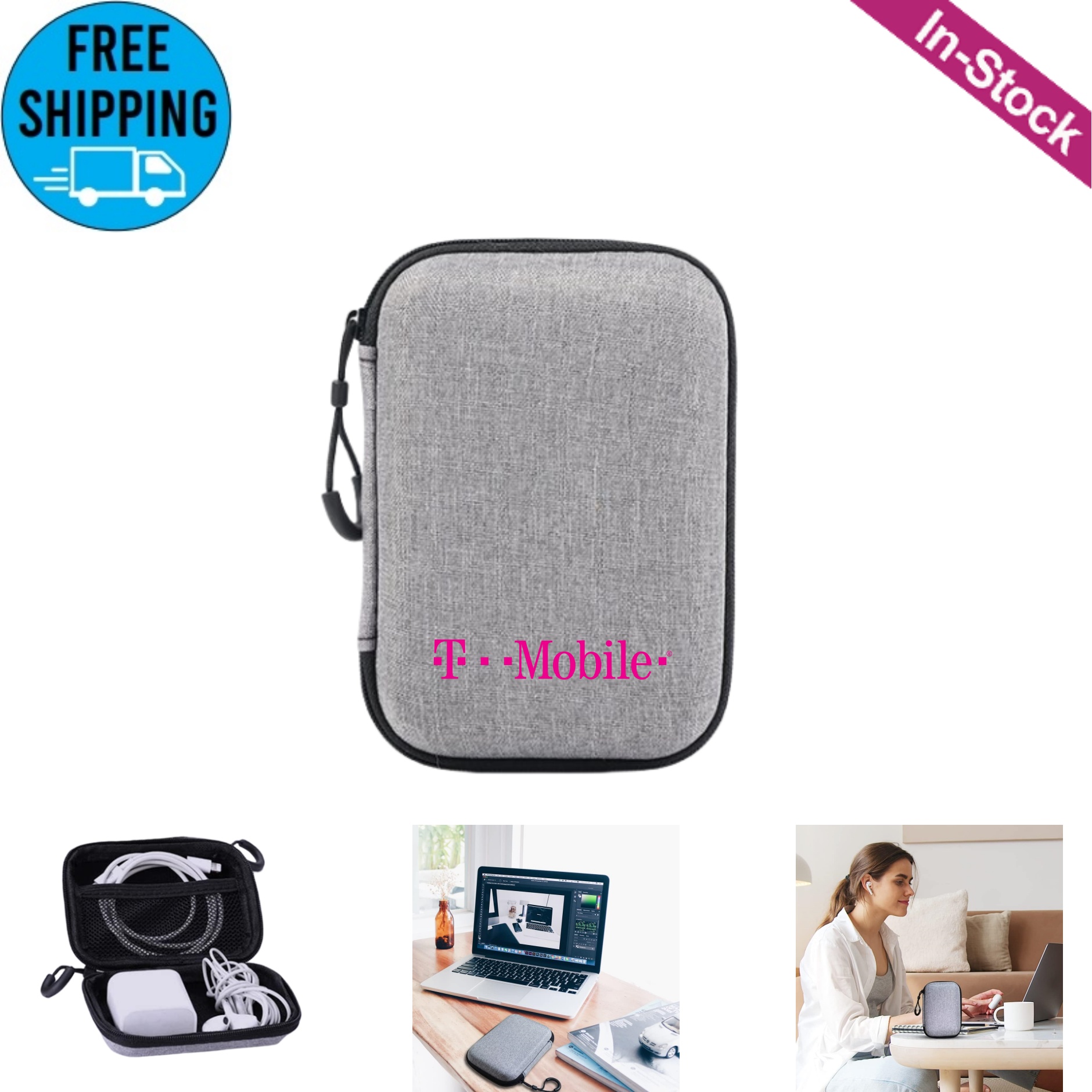 Multifunctional EVA Storage Bag Earphone Case 4