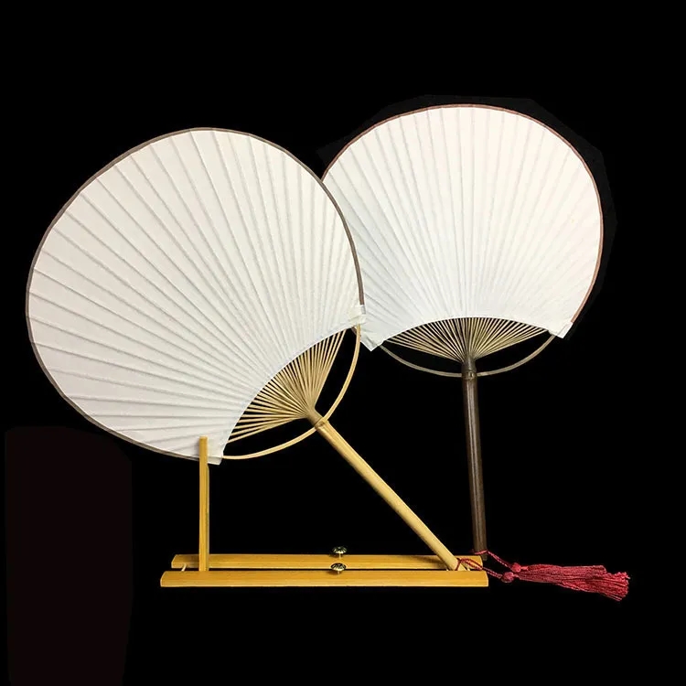 Long Handle Bamboo Fan 4