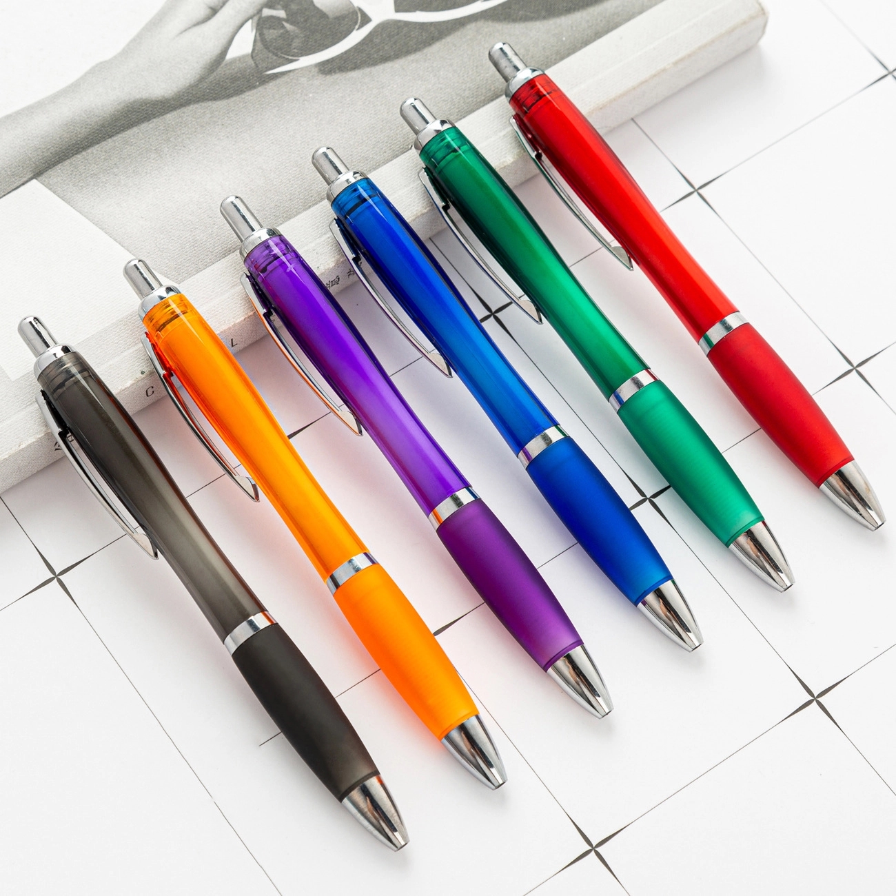 Twist Action Stylus Pen with Rubber Grip 7