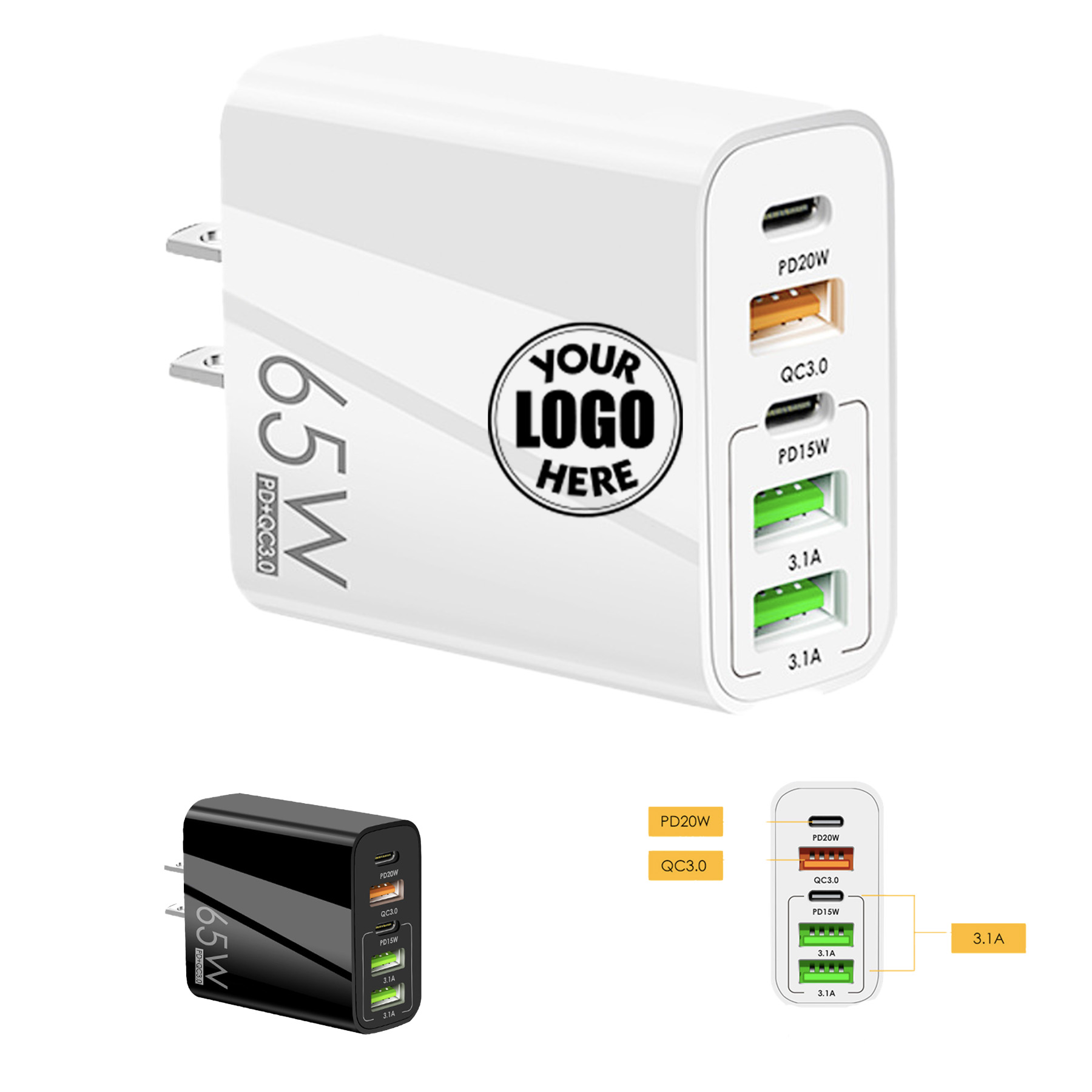 Fast Power Adapter Charging 2
