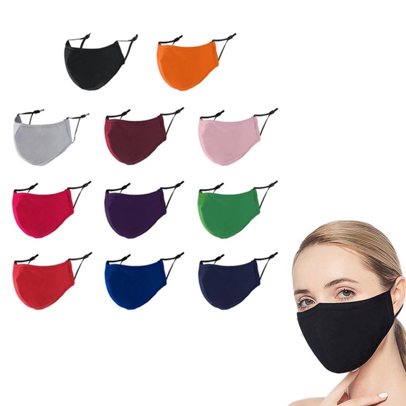 4-layer Reusable Cotton Face Mask With Pocket For Filter 3