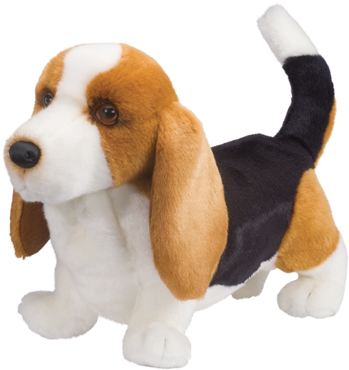 Harold Basset Hound Stuffed Animal 1