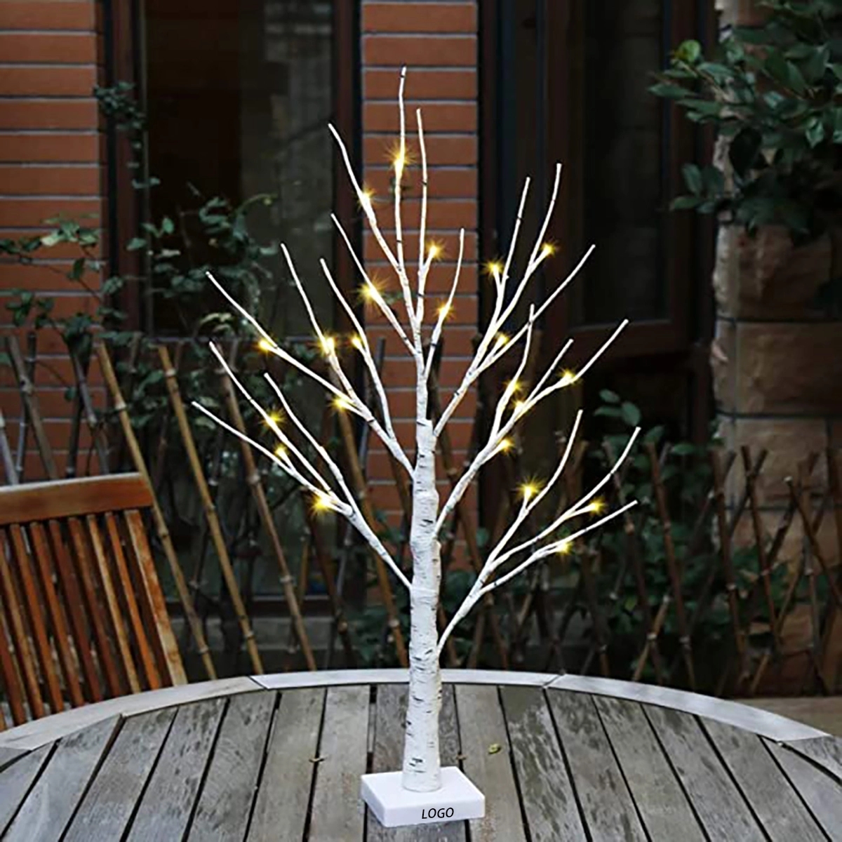 Led Battery Birch Tree 3