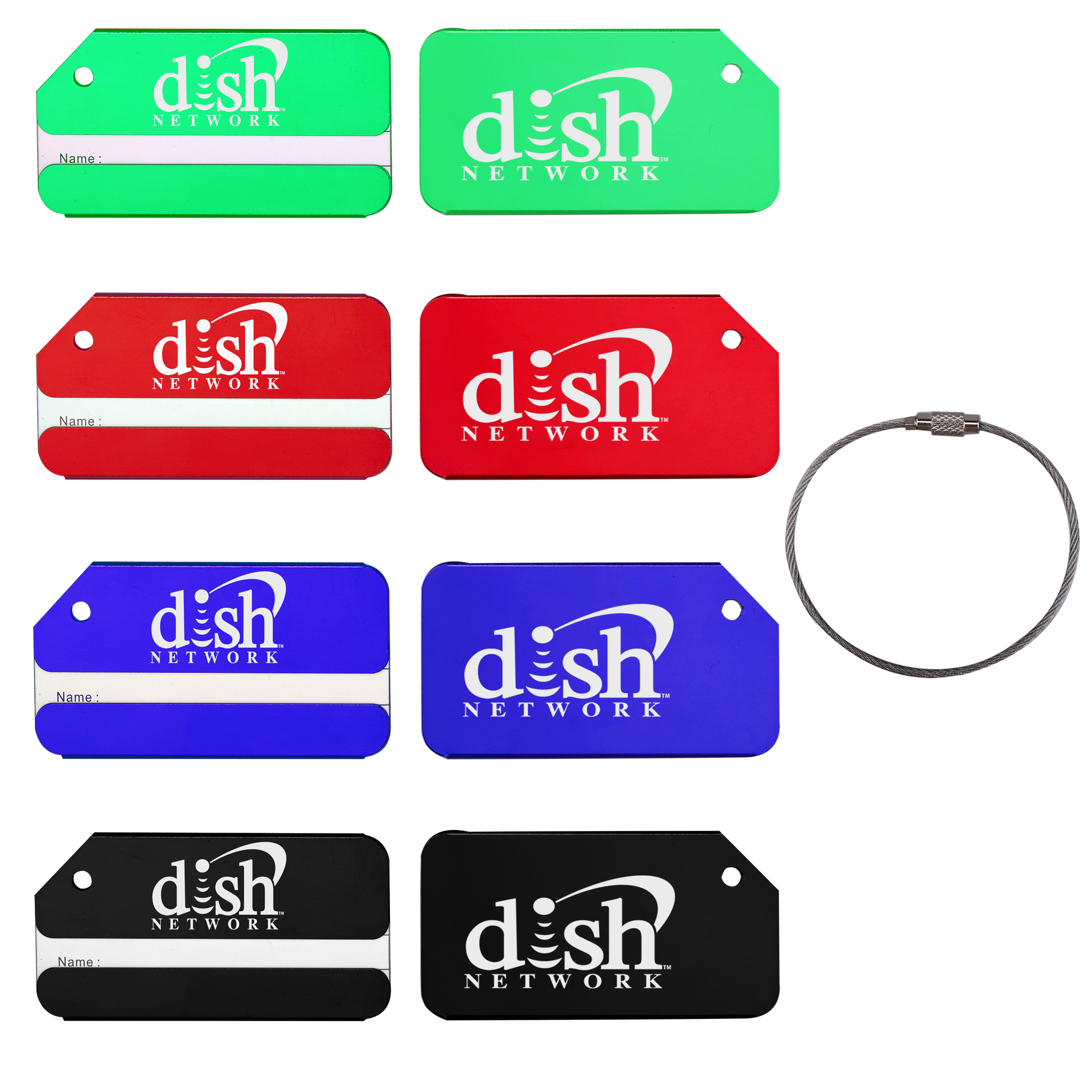Metal Luggage Tag