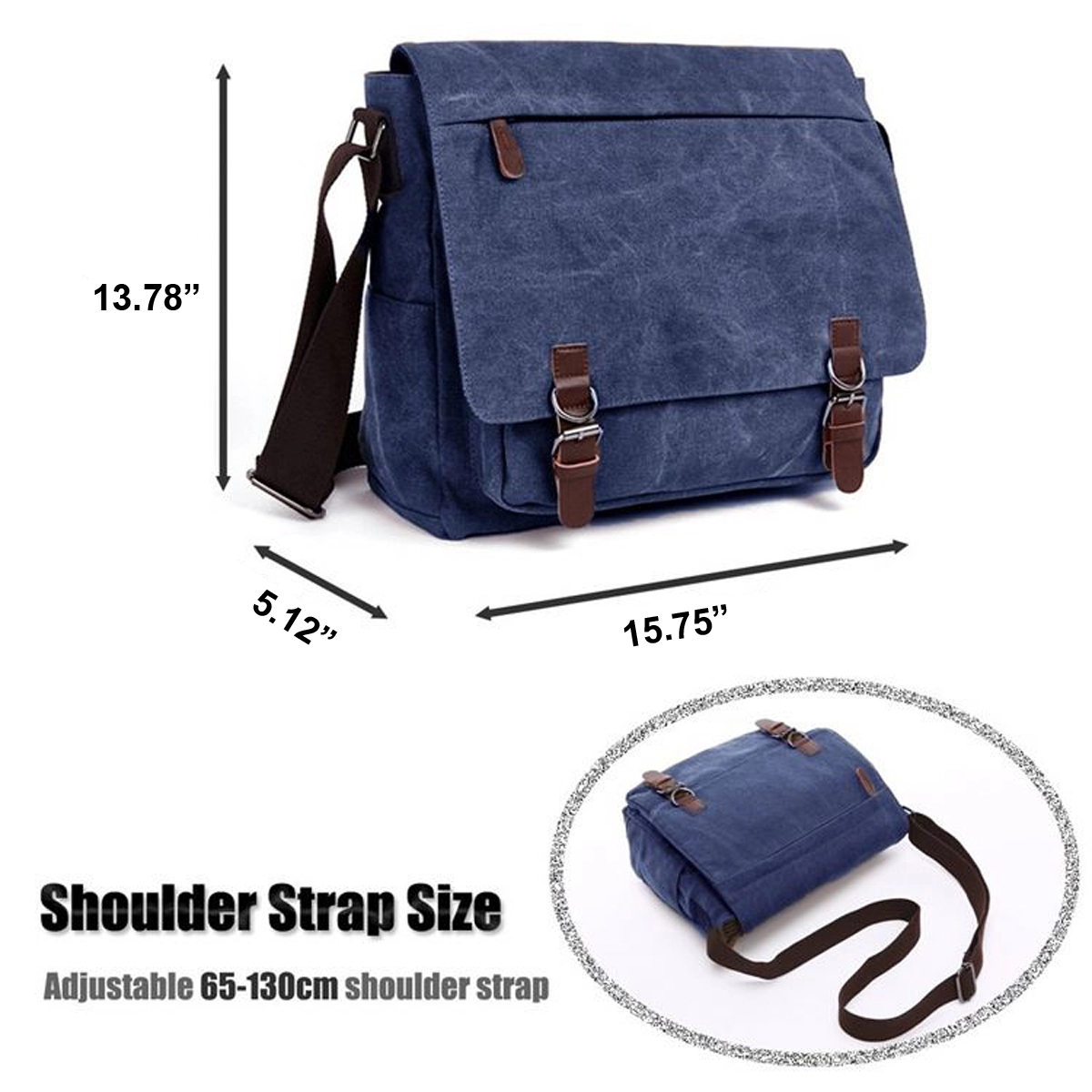 Canvas Messenger Bag 4