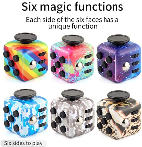 Geiruiou 6 Sides Hexagon Fidget Toys Cube 5