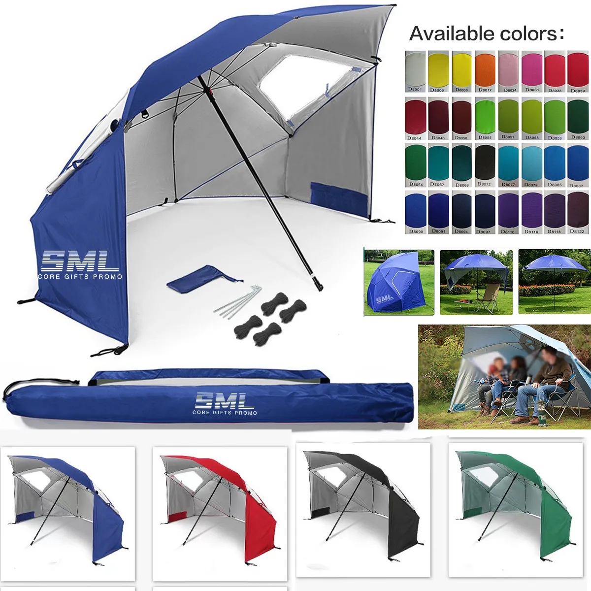Outdoor Beach Portable Canopy Shelter Umbrella 2
