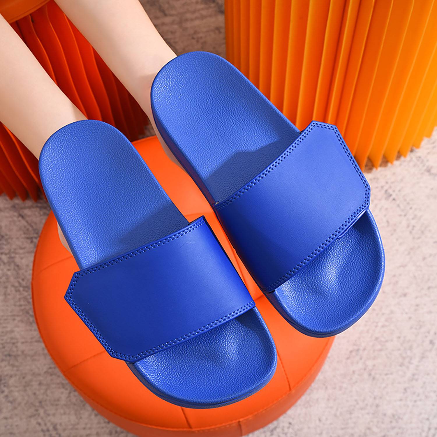 Custom Slippers W/ Hook&Loop for Men and Women 4
