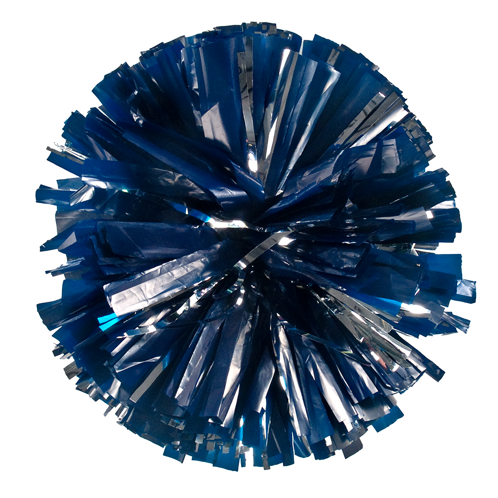 Custom Plastic Show Pom with Glitter 81