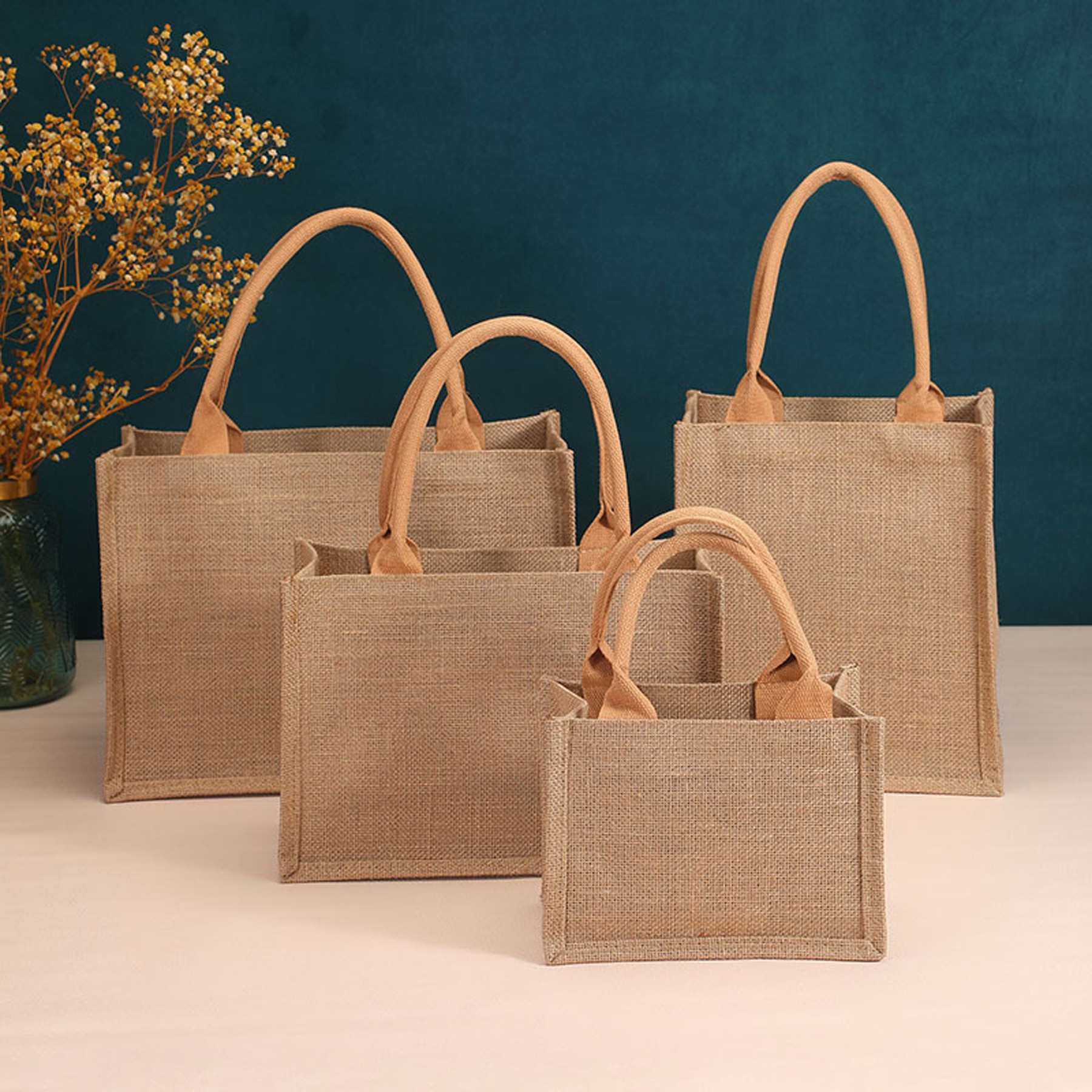 Environmentally Friendly Three-Dimensional Linen Tote Bag 3