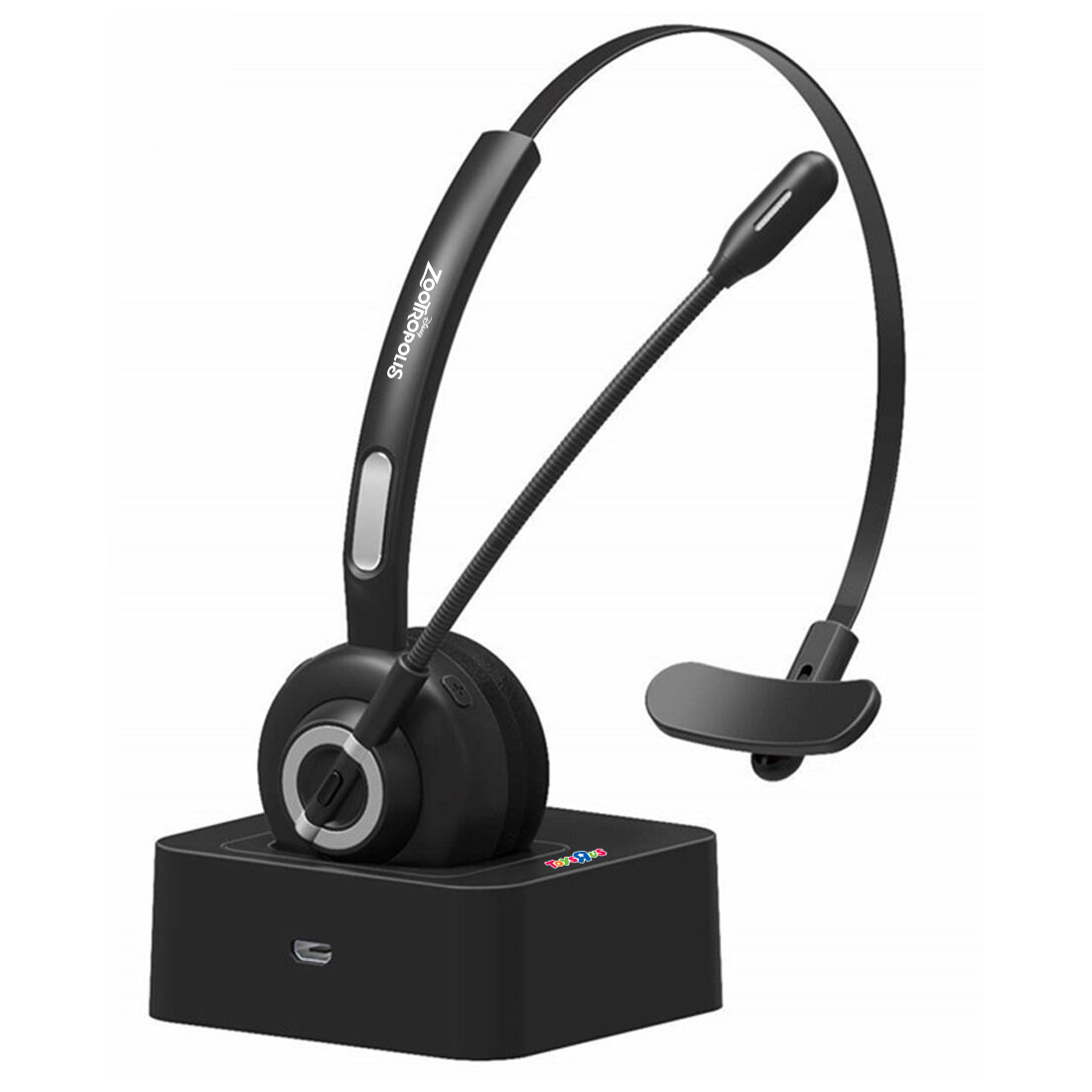 PulsePods Noise Canceling Wireless Bluetooth Headset With Mic And Char 6