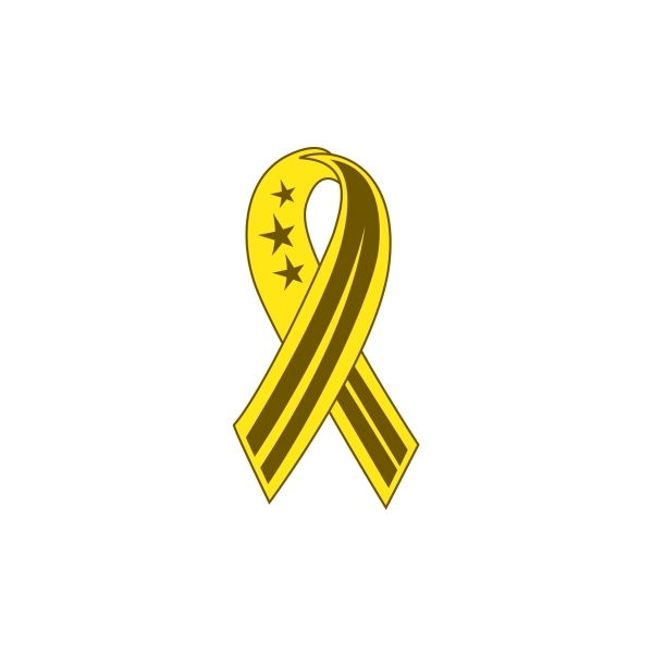 Support Our Troops Magnetic Ribbons - Camouflage 1