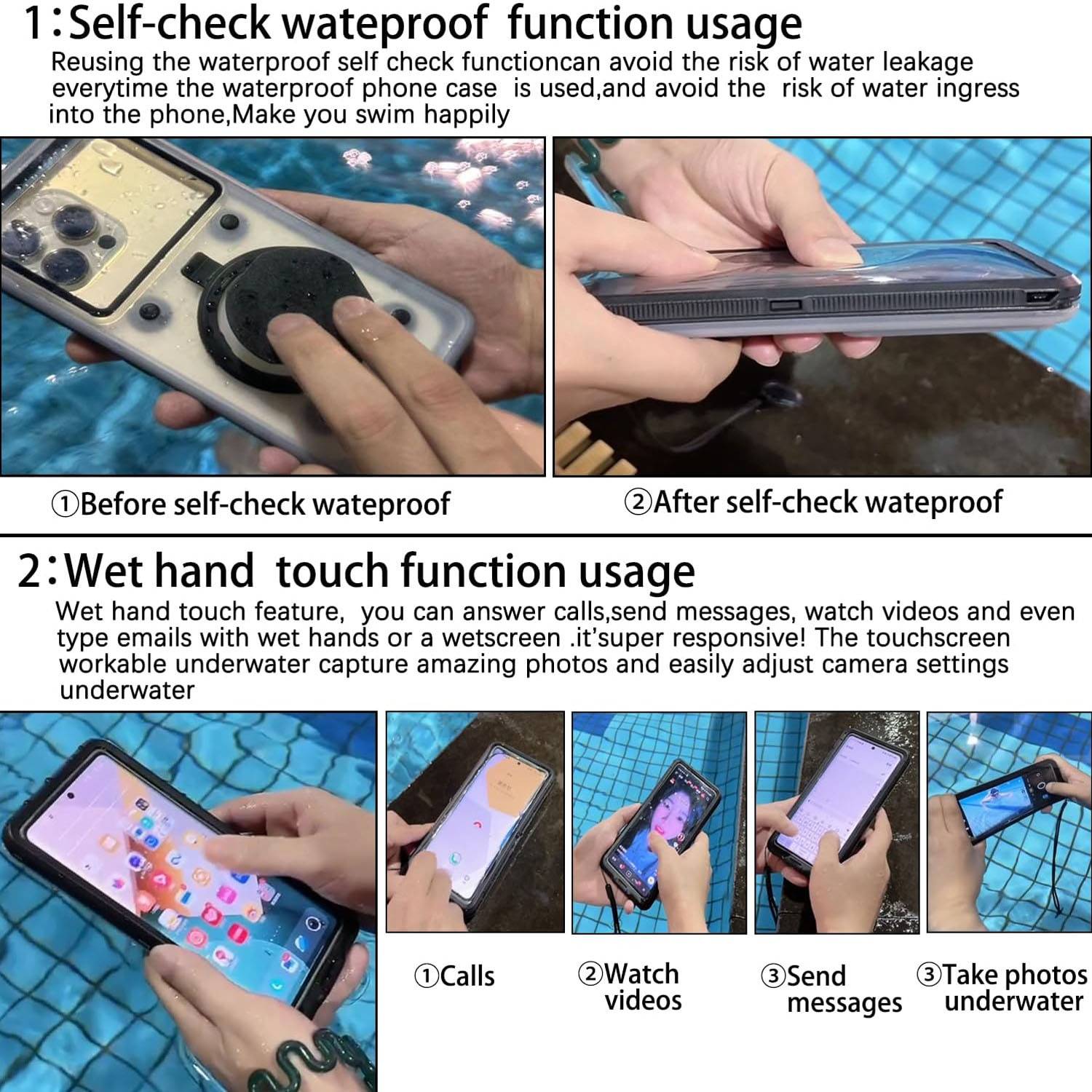 Waterproof Phone Case/Pouch 5