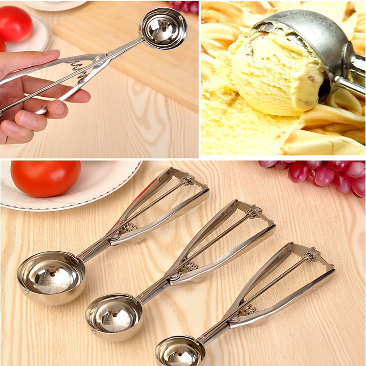 Stainless Steel Ice Cream Scoop 2