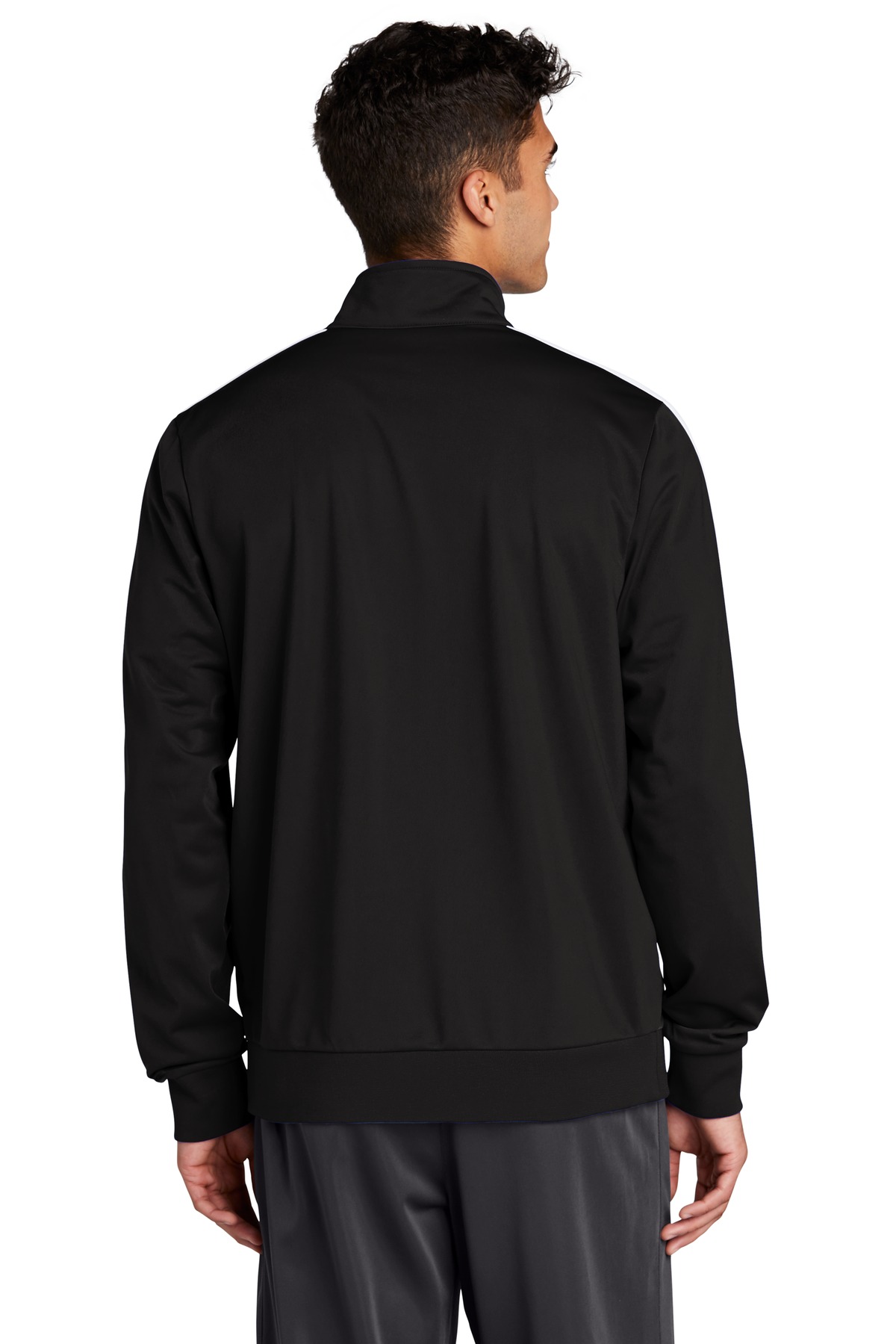 Sport-Tek Tricot Sleeve Stripe Track Jacket. JST94 11