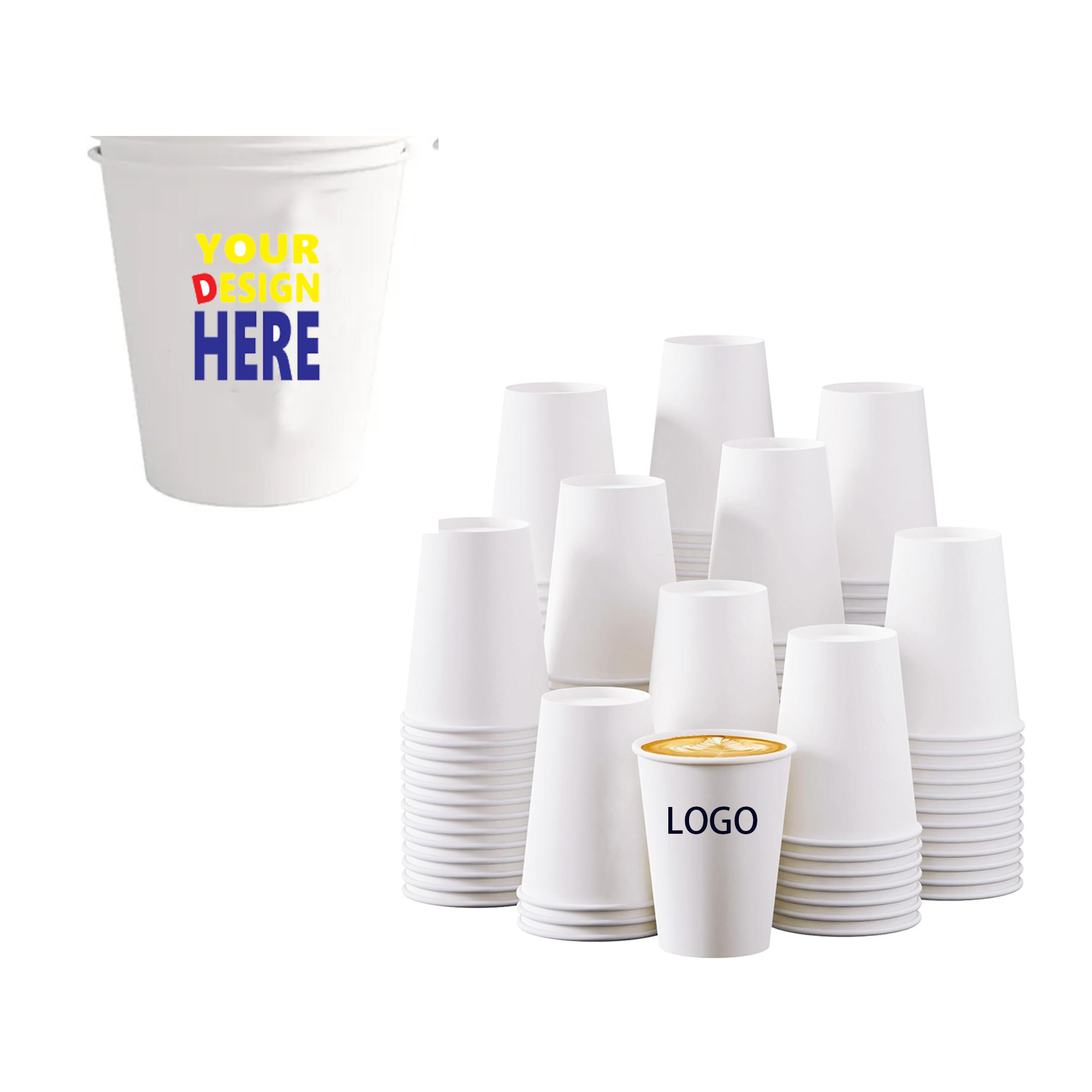 12 oz Paper Coffee Cups 2