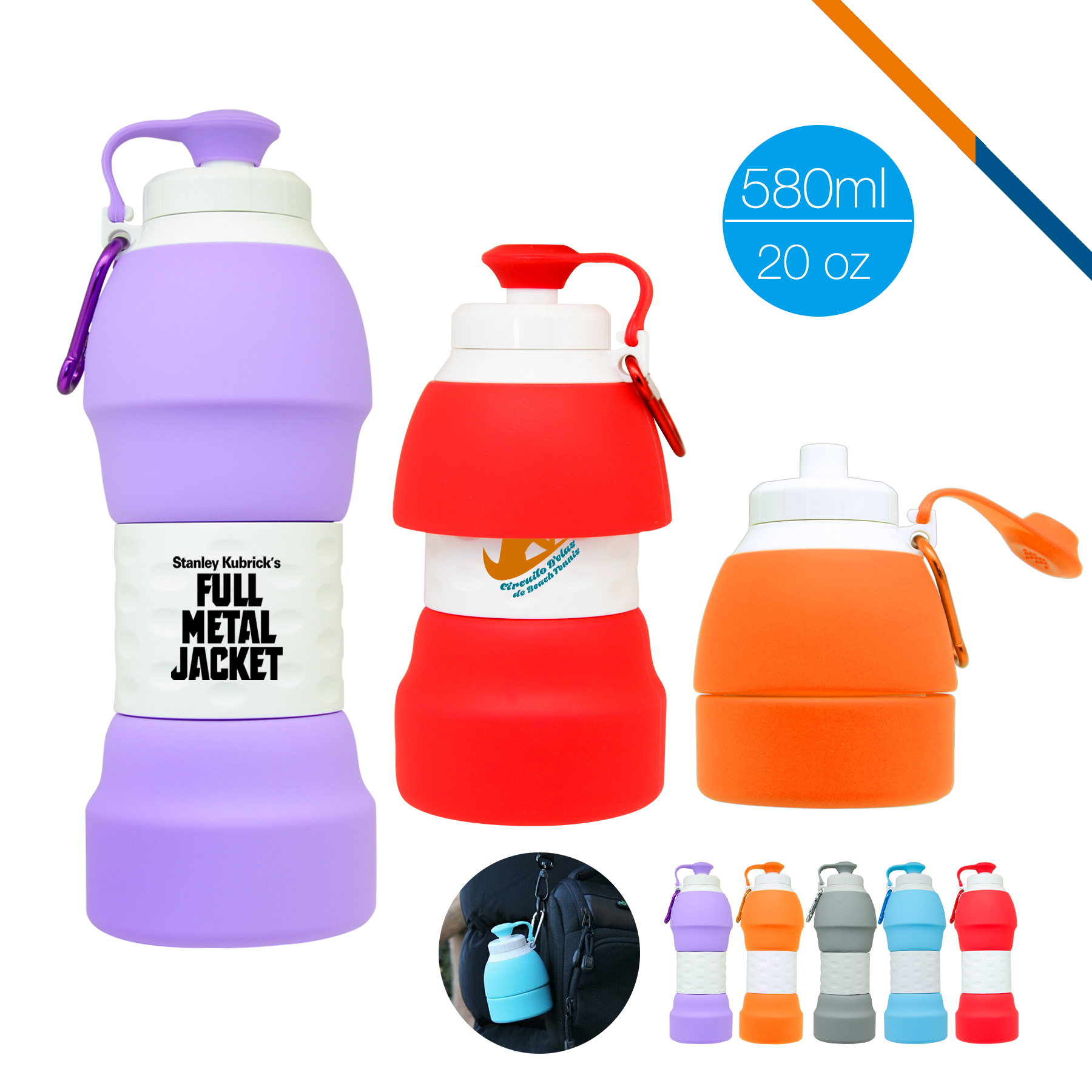 Idol Collapsible Water Bottle 4