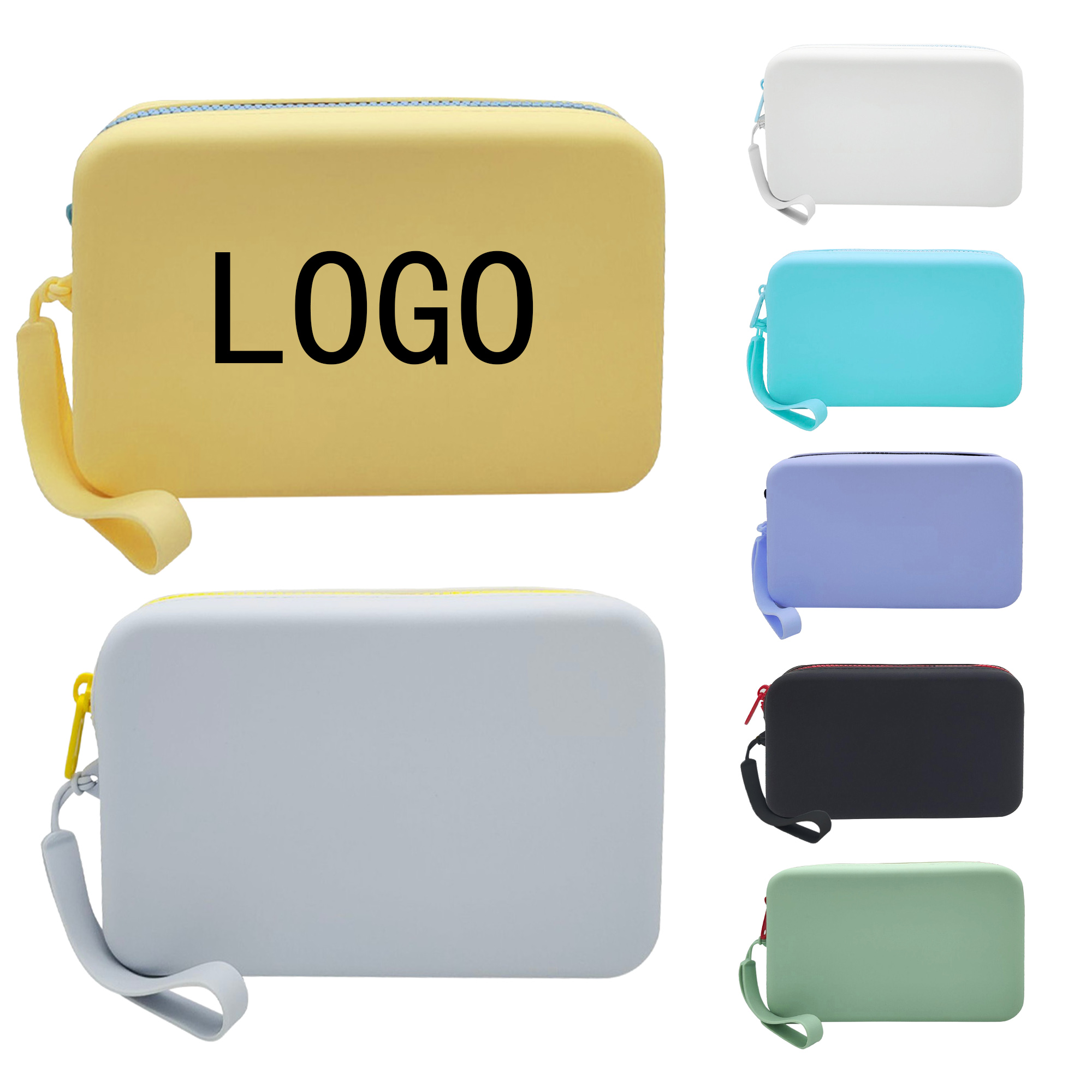 Silicone Portable Storage Bag Toiletry Bag Coin Purse 2