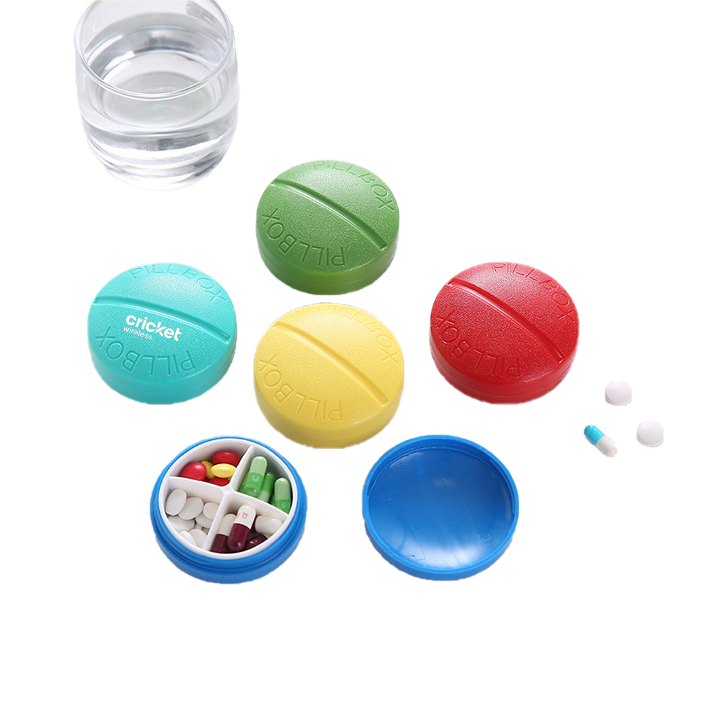 Capsule Shape Pill Storage Box 4