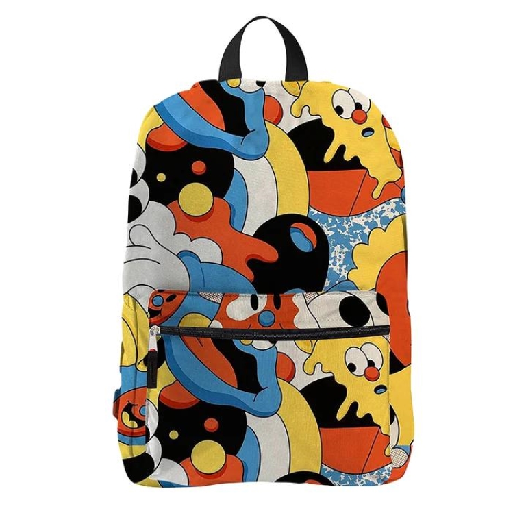 School Backpack (Full-Bleed Dye Sublimation)