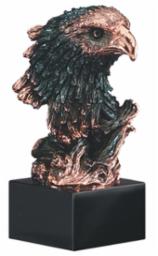Bronze Finish Eagle Head 2