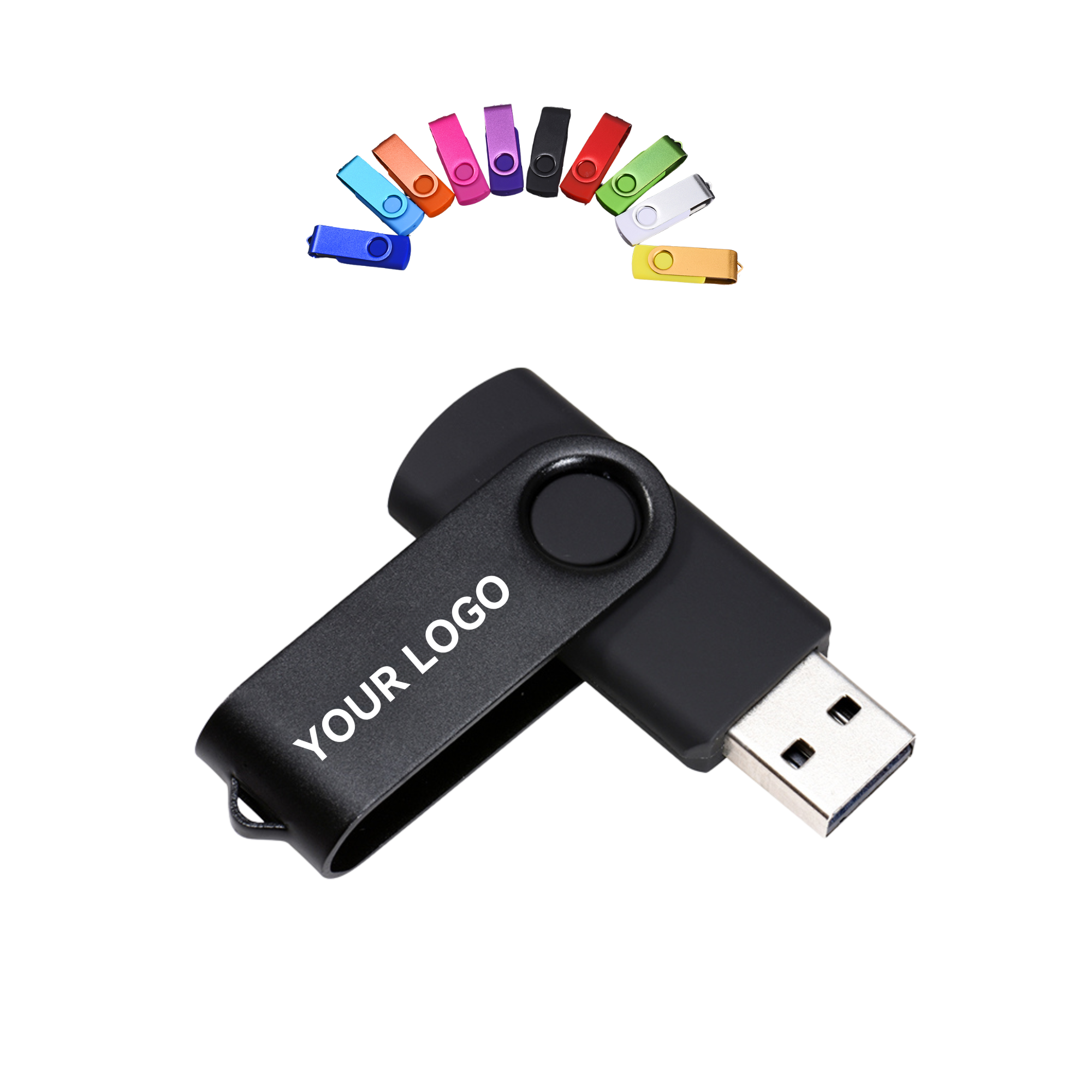 Tailored Rotating USB Flash Drive for Your Data Needs 2