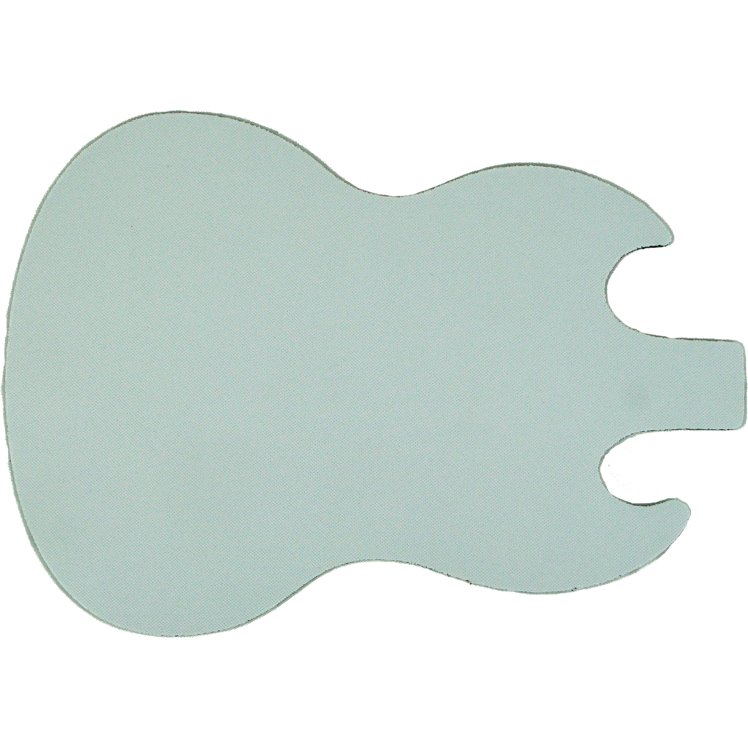 Guitar Shape Soft Mouse Pad 8.71"x 6.17"x 0.125" 5