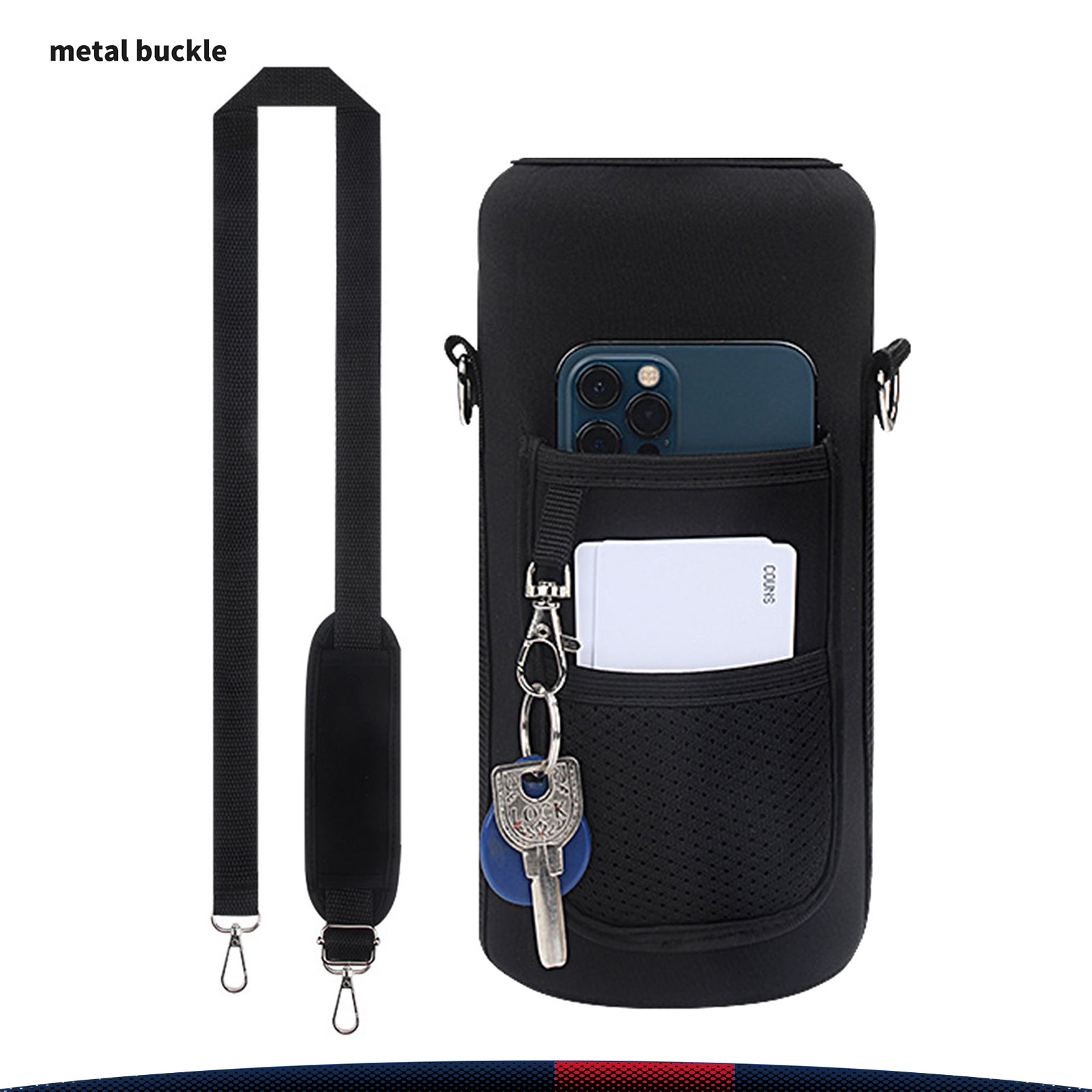 Neoprene Half-Gallon Water Bottle Carrier 4