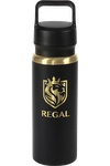 28oz Urban Peak® Dual Top Gold Water Bottle, custom water bottle with logo imprint 39