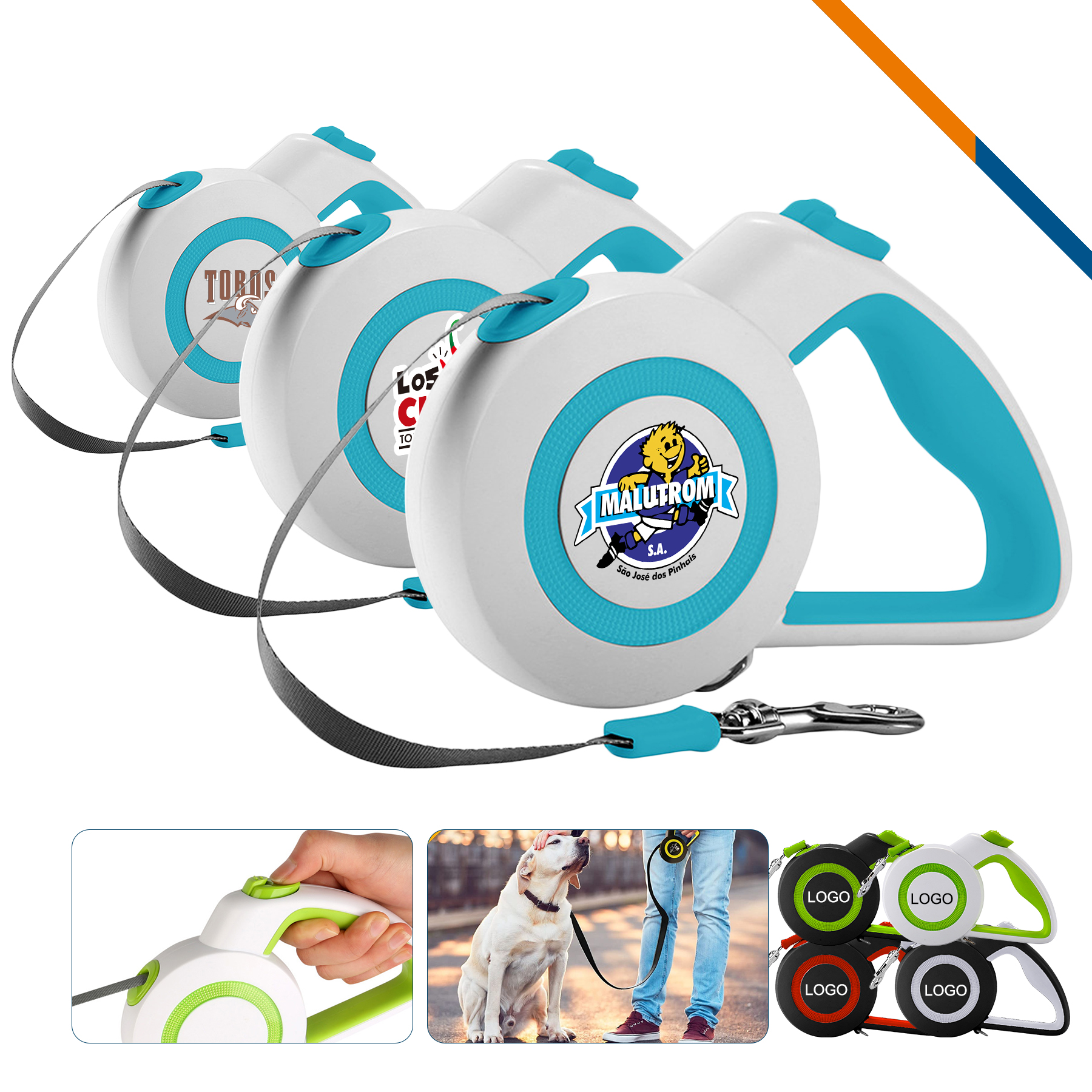 Viden Retractable Dog Leash 2