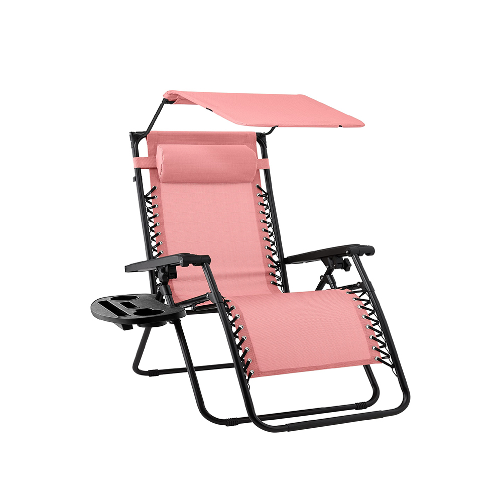 Zero Gravity Lounger with Canopy Shade 19