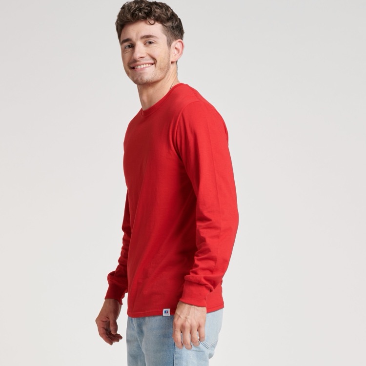 RUSSELL ATHLETIC DRI-POWER® CVC Performance Unisex Long-Sleeve T-Shirt 39