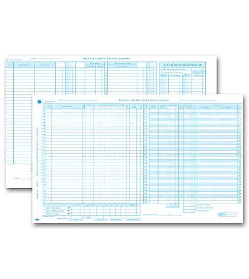 Journal, Combo Payroll And Disbursement Computer Input 1