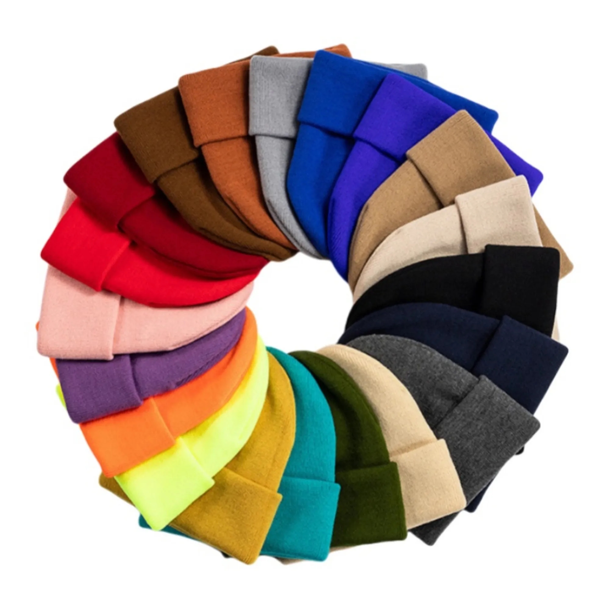 Knitted Beanie Skull Hats Cap 9
