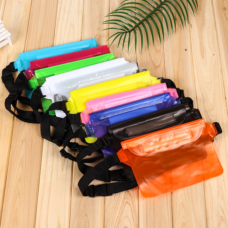 Waterproof PVC Fanny Pack Set Phone Pouch 10