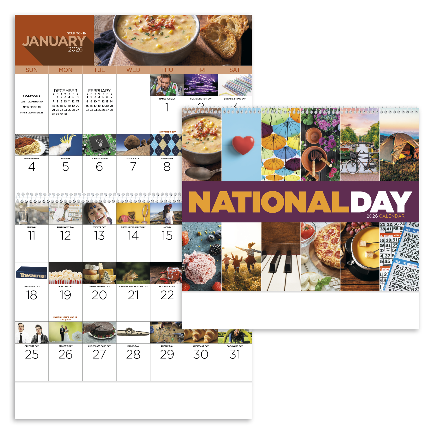 Good Value™ National Day - Spiral Calendar 13