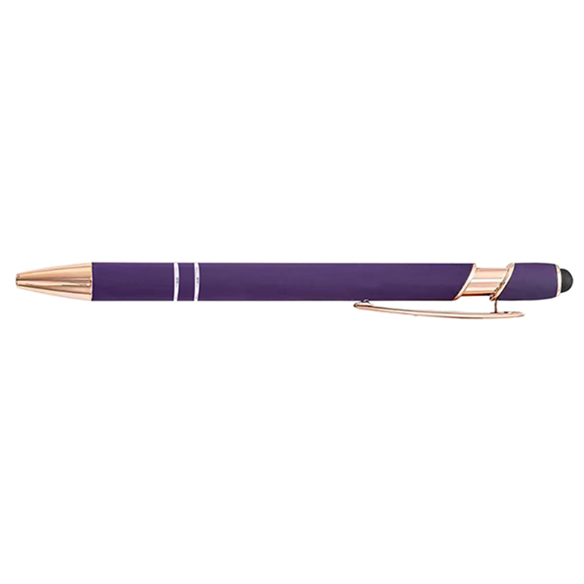 Rose Gold Soft-Touch Aluminum Pen w/ Stylus 2