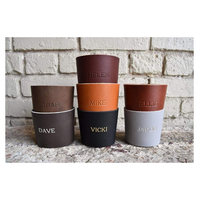 Leather Tumbler Sleeve 3