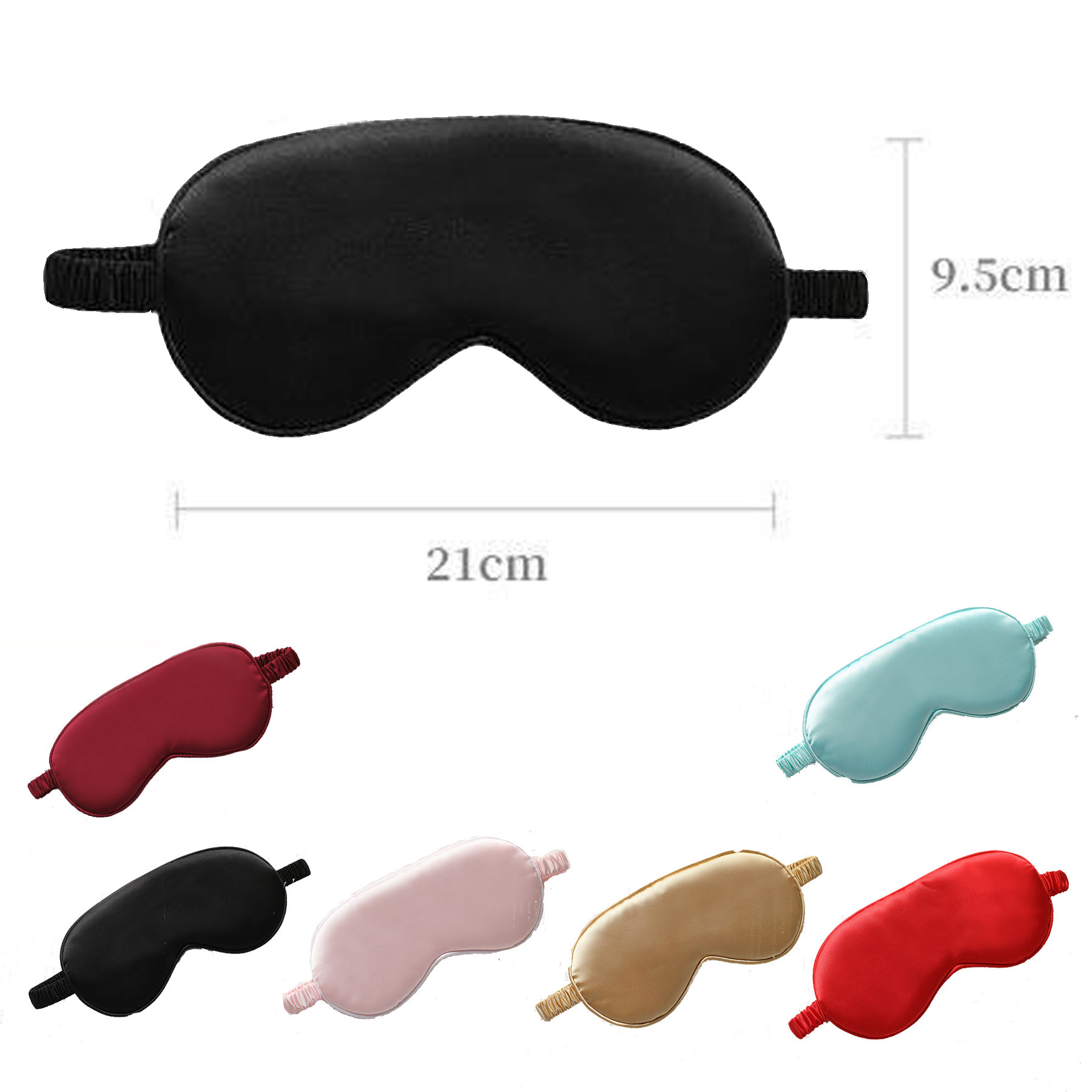 Imitation Silk Sleep Eye Mask 1