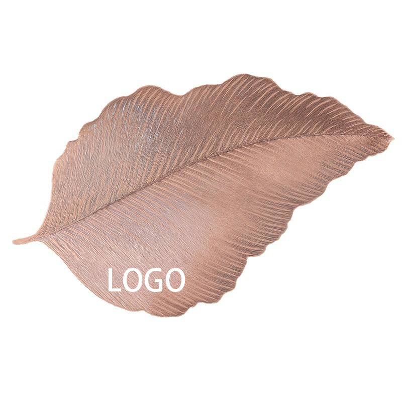 Golden Leaf PVC Heat-Resistant Placemat 2