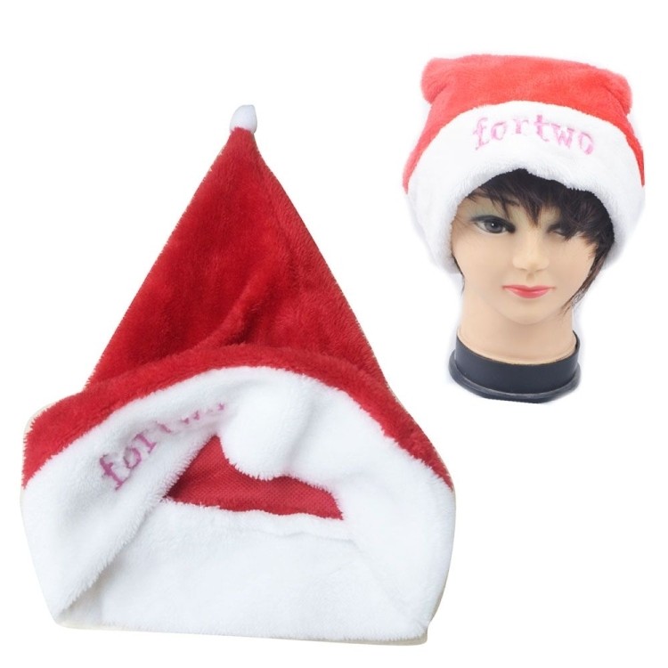 Promotional Adult Plush Santa Hat 1