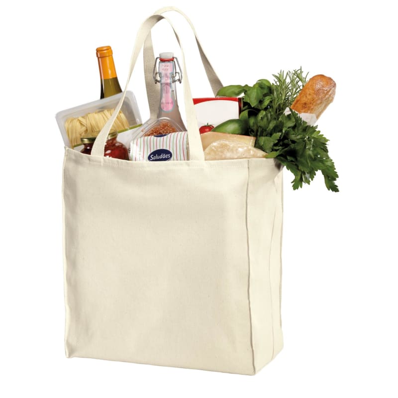 Port Authority Ideal Twill Over-the-Shoulder Grocery Tote. 2