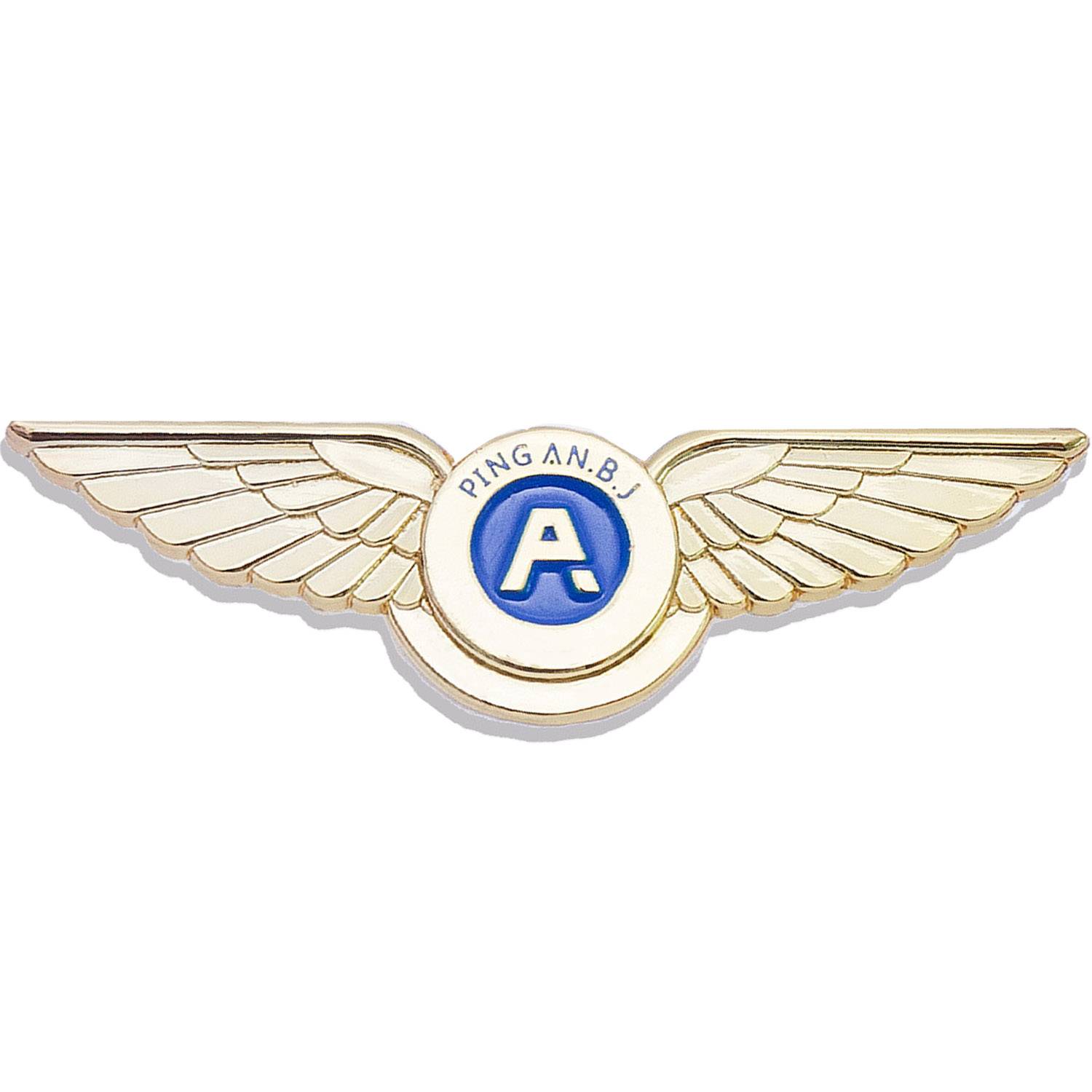 Customized metal brooch badges 3