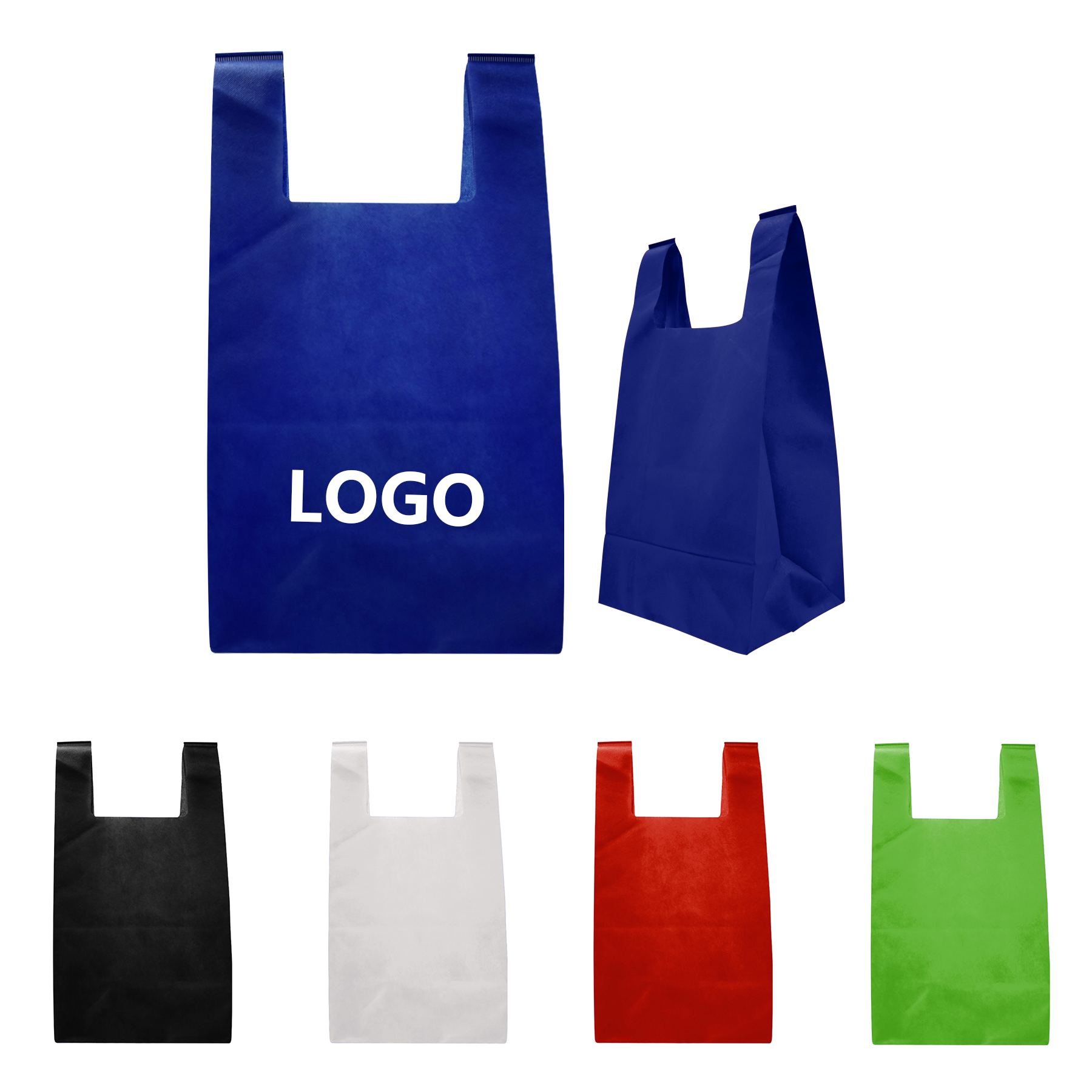 Reusable T- Shirt Style Non-Woven Tote Bag 1