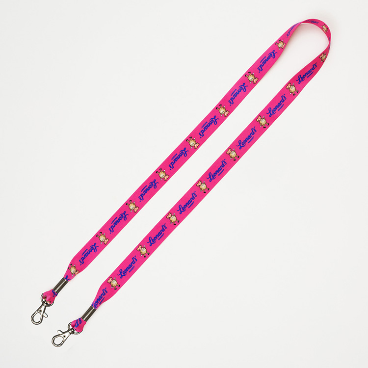 "JULIET" 3/4" Dual Attachment Soft & Smooth Sublimation Lanyard 1